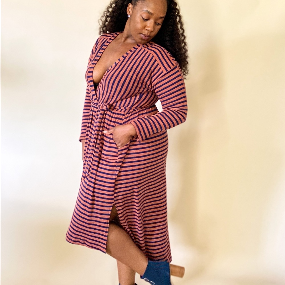 Earth Stripes Dress - Picture 4 of 4